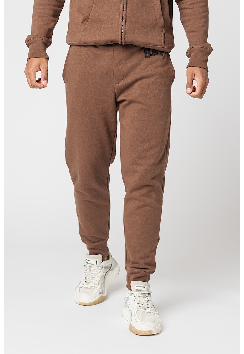 Pantaloni sport cu snur si buzunare laterale