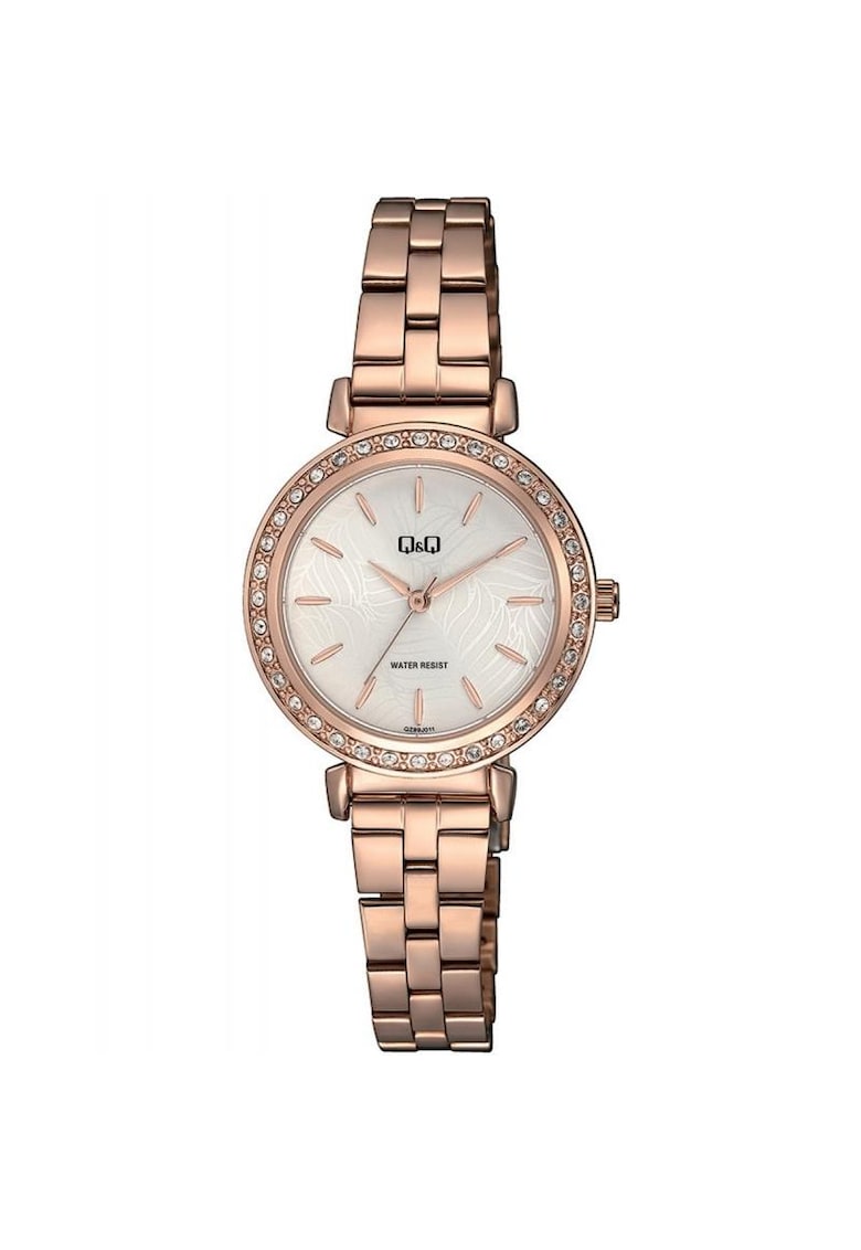 Qq Ceas dama QZ89J011Y Quartz Rose gold - Rose Gold