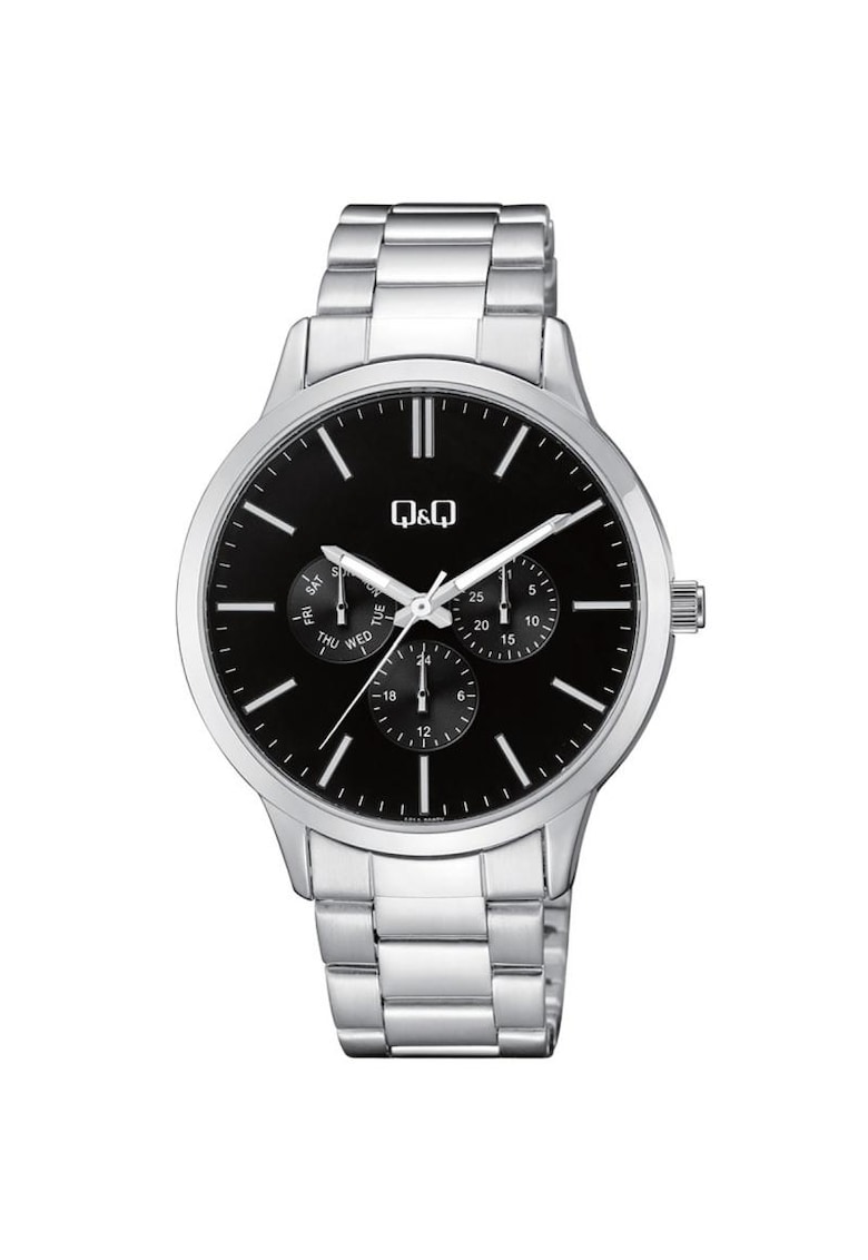 Ceas barbatesc A01A-003PY Quartz Argintiu