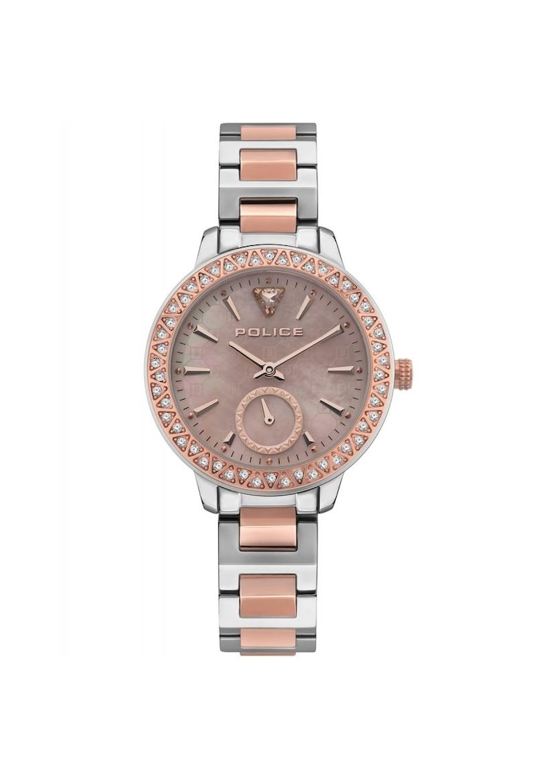 Ceas dama 15698BSTR/55M Quartz Argintiu - Rose gold