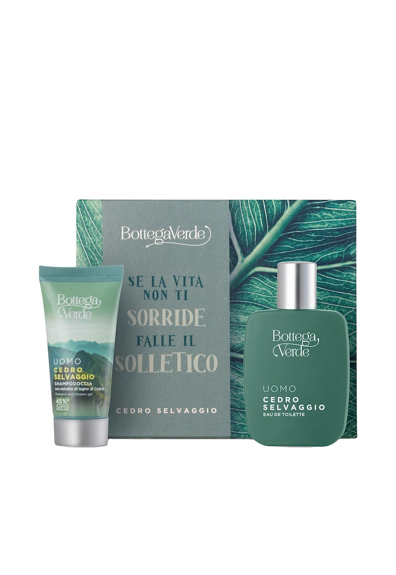 Set cadou Craciun - parfumare corp cu extract de cedru - Cedro Selvaggio - 50 ML -