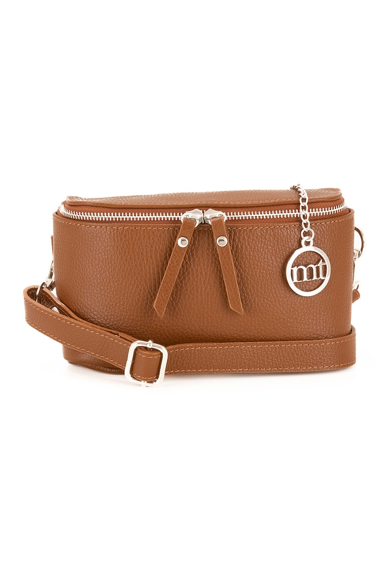 Geanta crossbody de piele cu aspect texturat lupetta