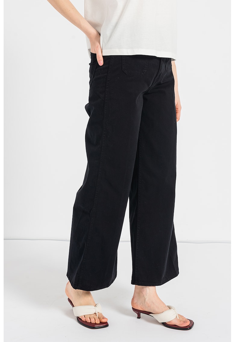 Pantaloni crop cu croiala ampla Lexa