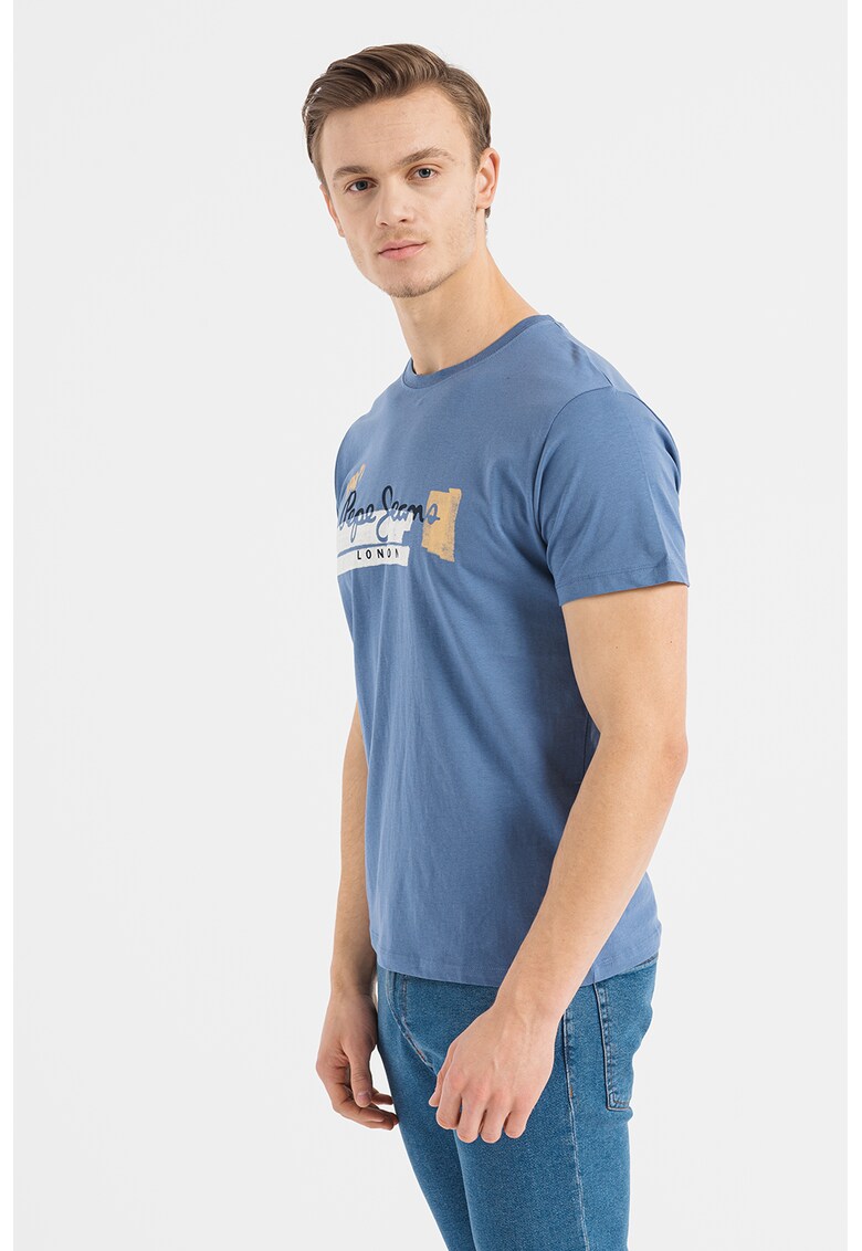 Tricou din bumbac cu imprimeu logo Rafa Bărbaţi