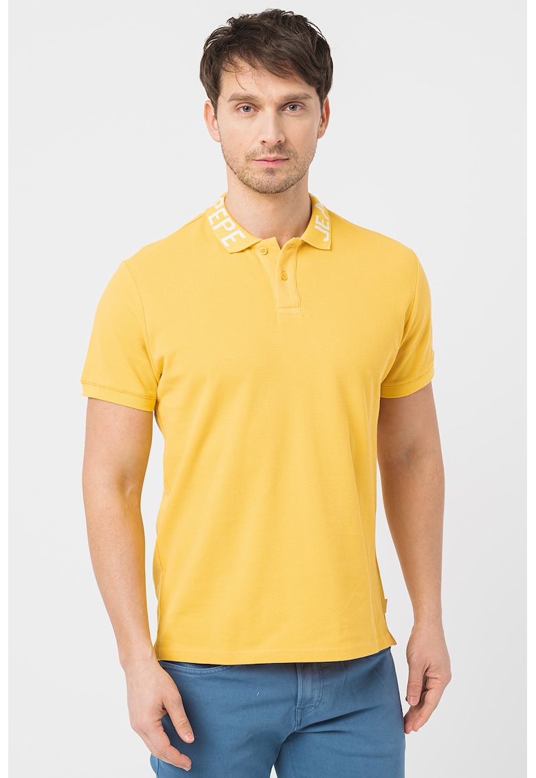 Tricou polo cu logo Jacob