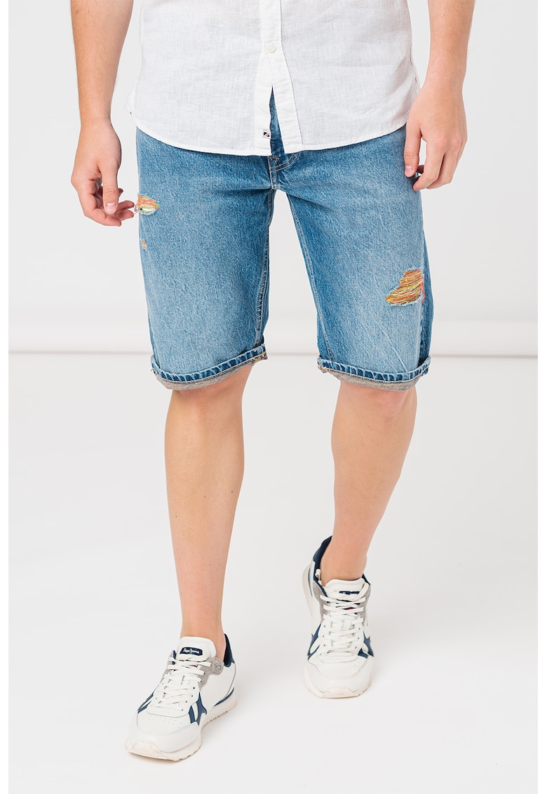 Bermude relaxed fit din denim Callen