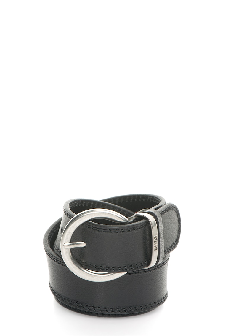 Curea ajustabila neagra din piele