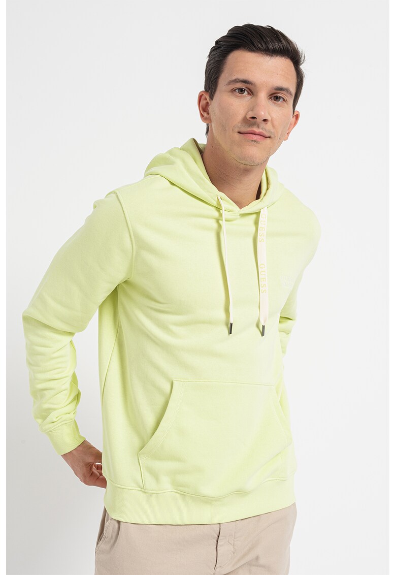 GUESS JEANS Худи с джоб кенгуру за Мъже GUESS JEANS Худи с джоб кенгуру за Мъже