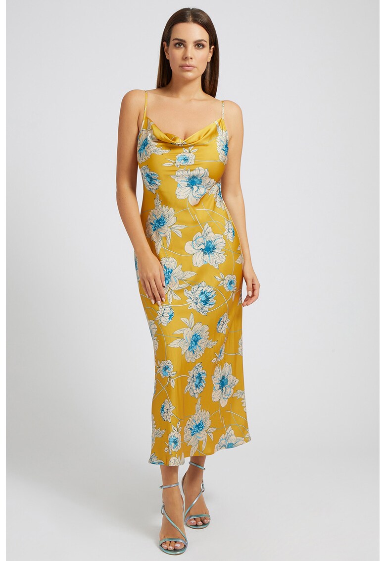 Rochie maxi cu model floral