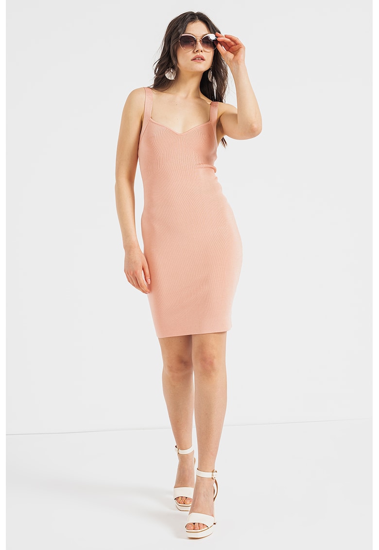 Rochie bodycon cu decolteu sweetheart