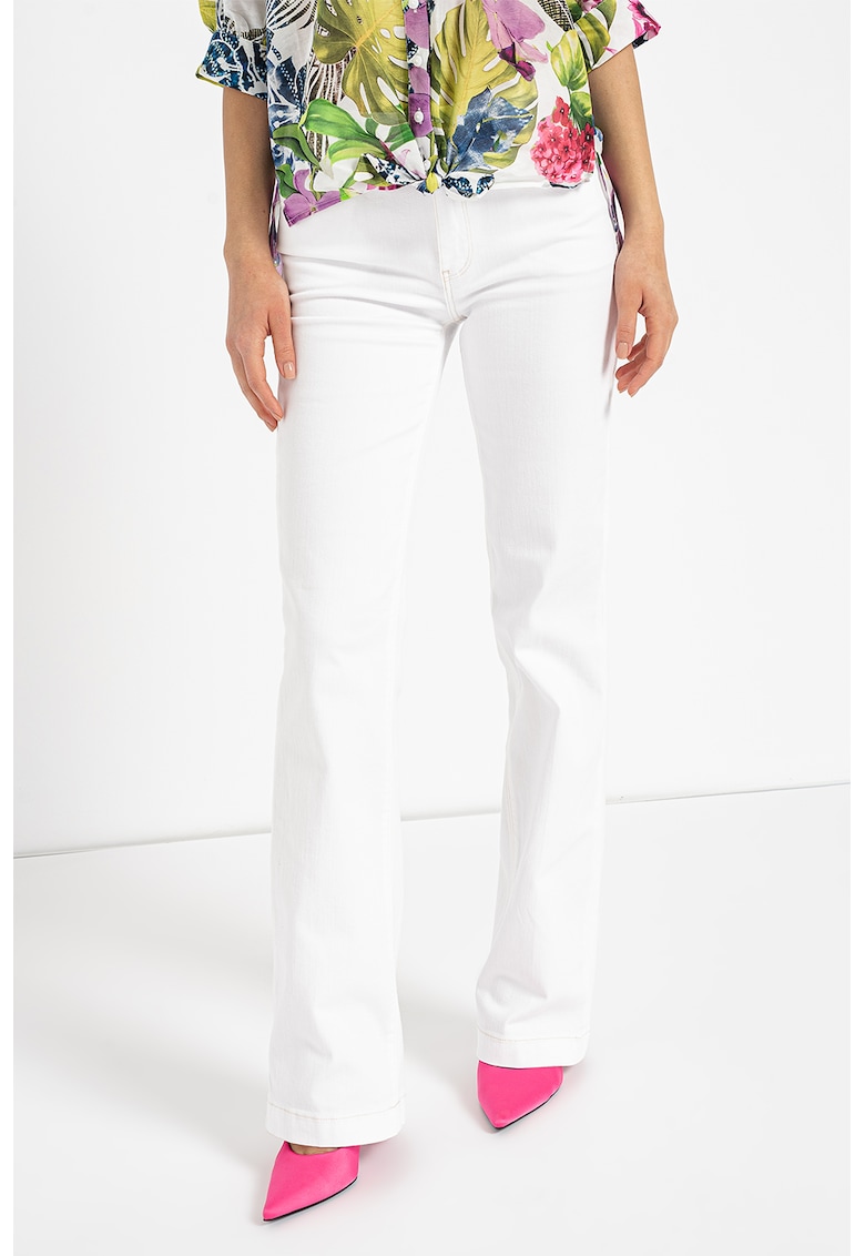 GUESS JEANS Прави дънки със средна талия за Жени GUESS JEANS Прави дънки със средна талия за Жени