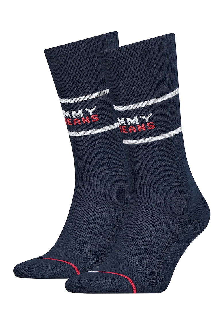 Set de sosete lungi unisex din amestec de bumbac organic - 2 perechi