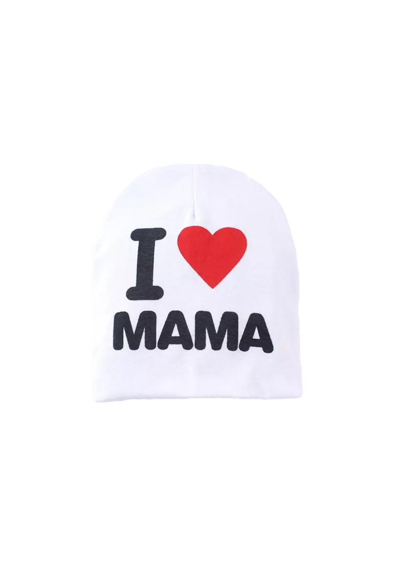 Caciula pentru copii - model “I love mama” - calduroasa si cool - EFAYN