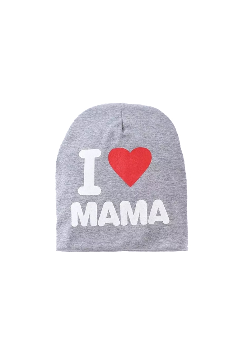 Caciula pentru copii - model “I love mama” - calduroasa si cool - EFAYN