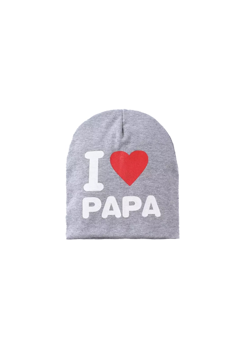 Caciula pentru copii - model “I love papa” - calduroasa si cool - EFAYN