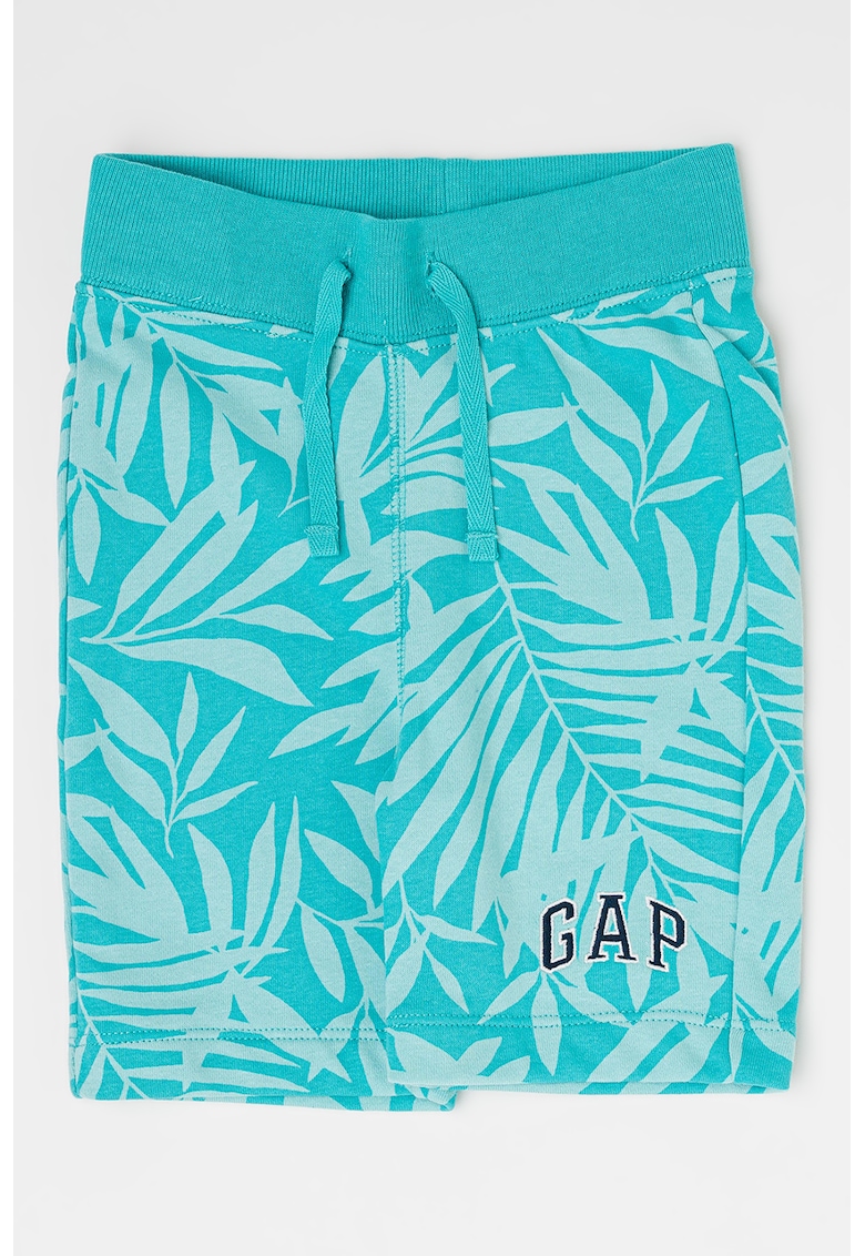 Gap Pantaloni scurti cu imprimeu si aplicatie logo