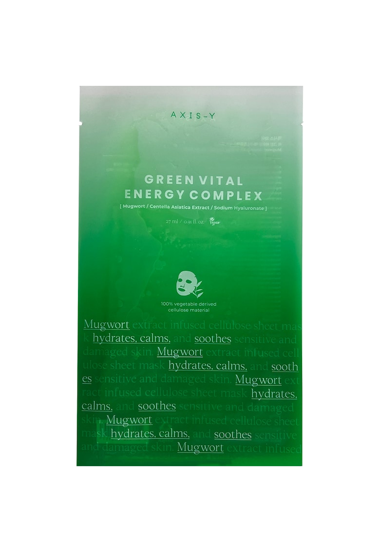 Green Vital masca textila Energy Complex Sheet Mask 27 ml Green Vital masca textila Energy Complex Sheet Mask 27 ml
