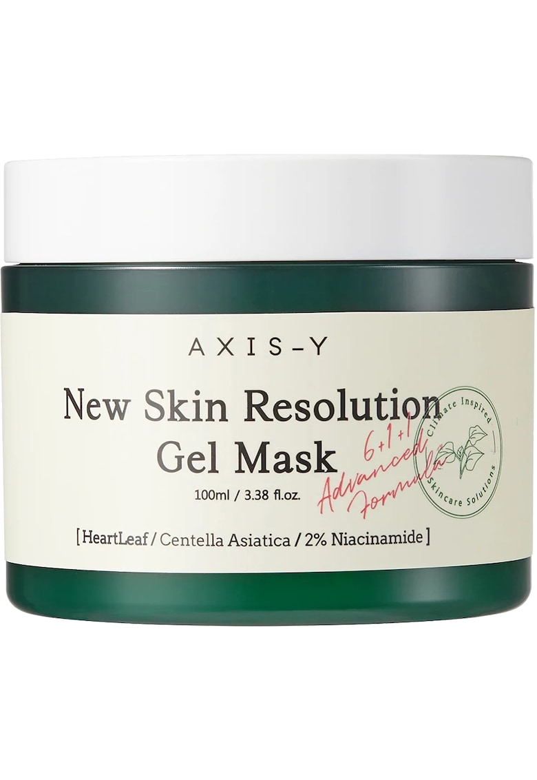 Masca de fata New Skin Resolution Gel Mask calmanta pentru luminozitate cu Heartleaf si 2% Niacinamida 100ml