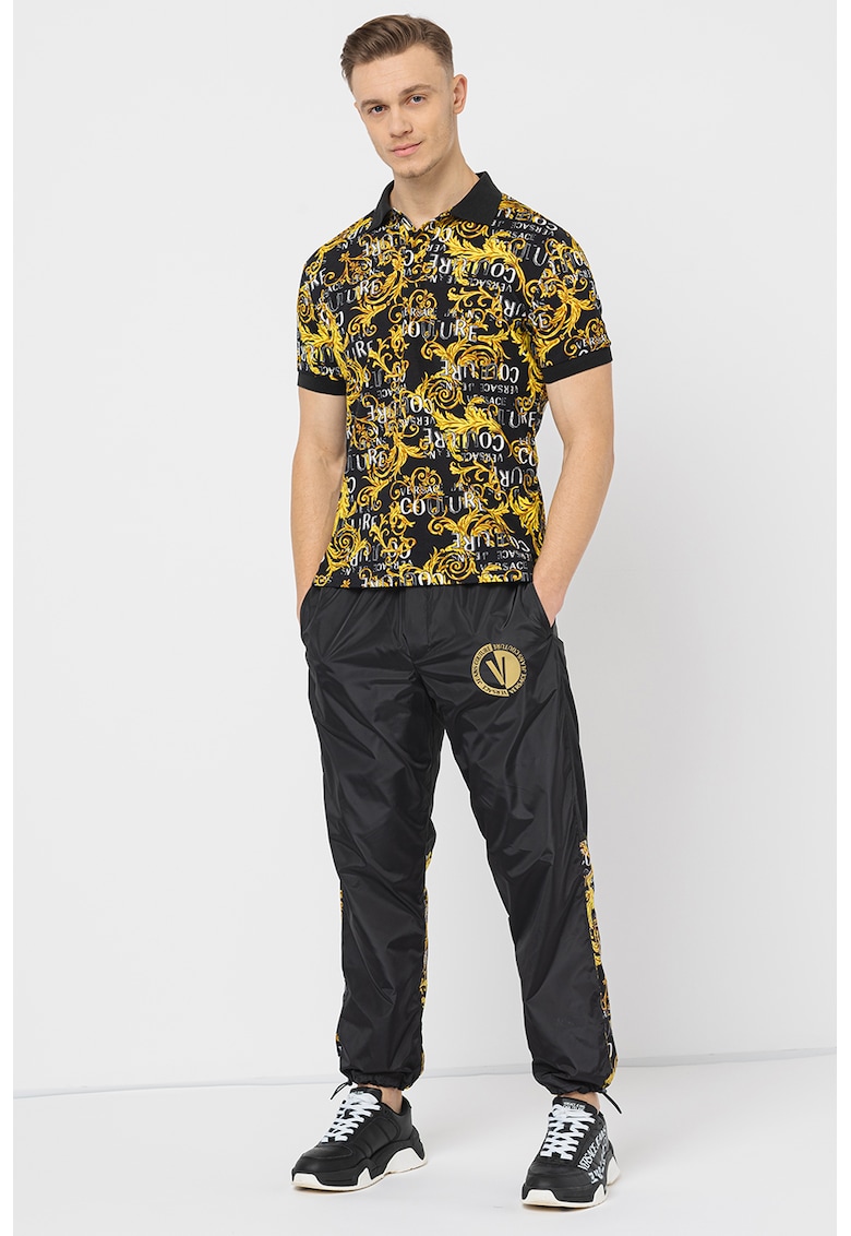 Versace Jeans Couture Тениска с яка и лого за Мъже Versace Jeans Couture Тениска с яка и лого за Мъже