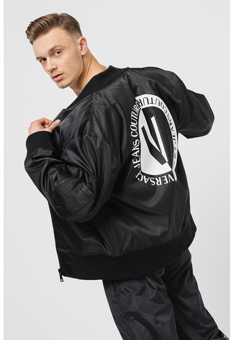 Versace Jeans Couture Яке с лого за Мъже Versace Jeans Couture Яке с лого за Мъже