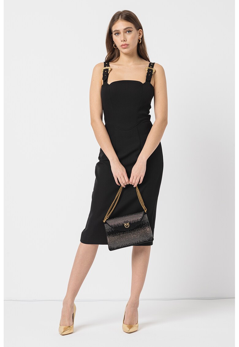 Versace Jeans Couture Вталена рокля Cady за Жени Versace Jeans Couture Вталена рокля Cady за Жени