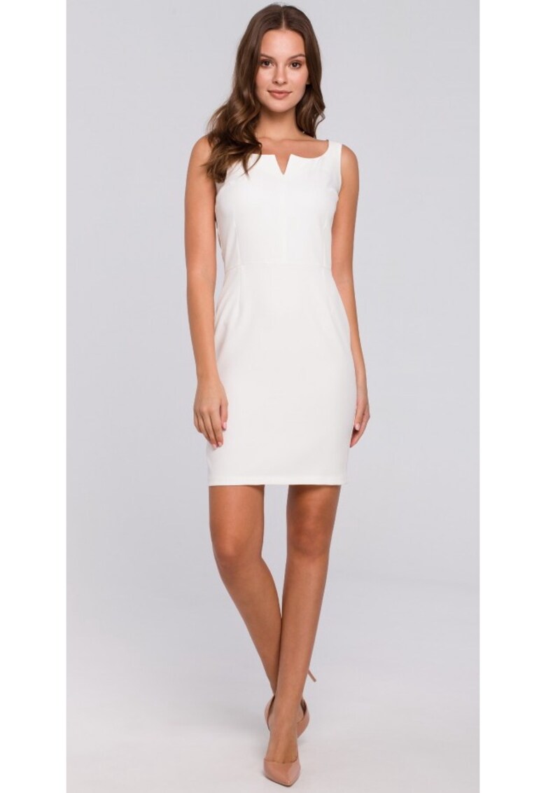 Rochie mini cu decolteu patrat -