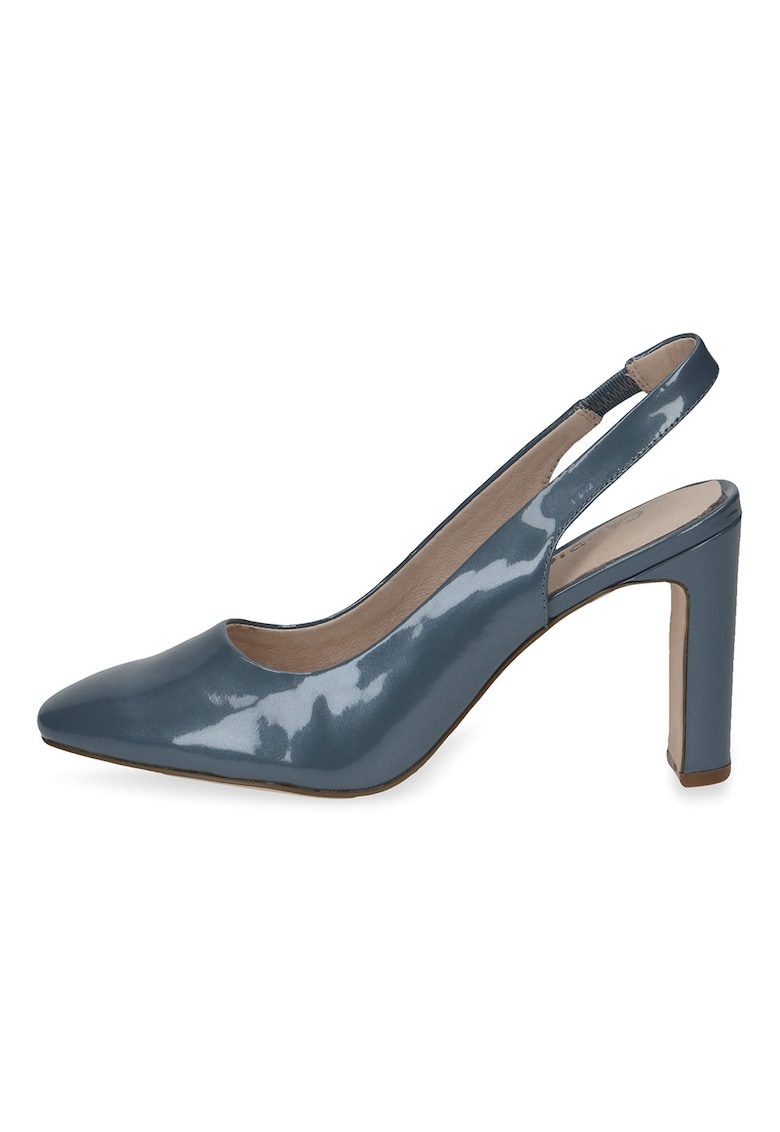 Pantofi slingback de piele