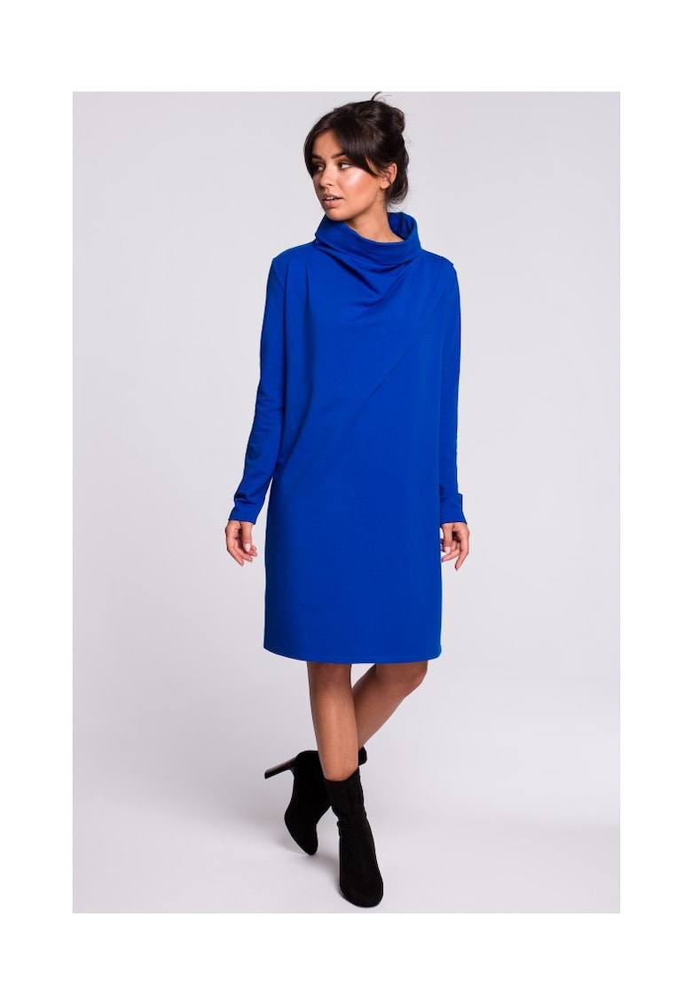 Rochie cu guler inalt