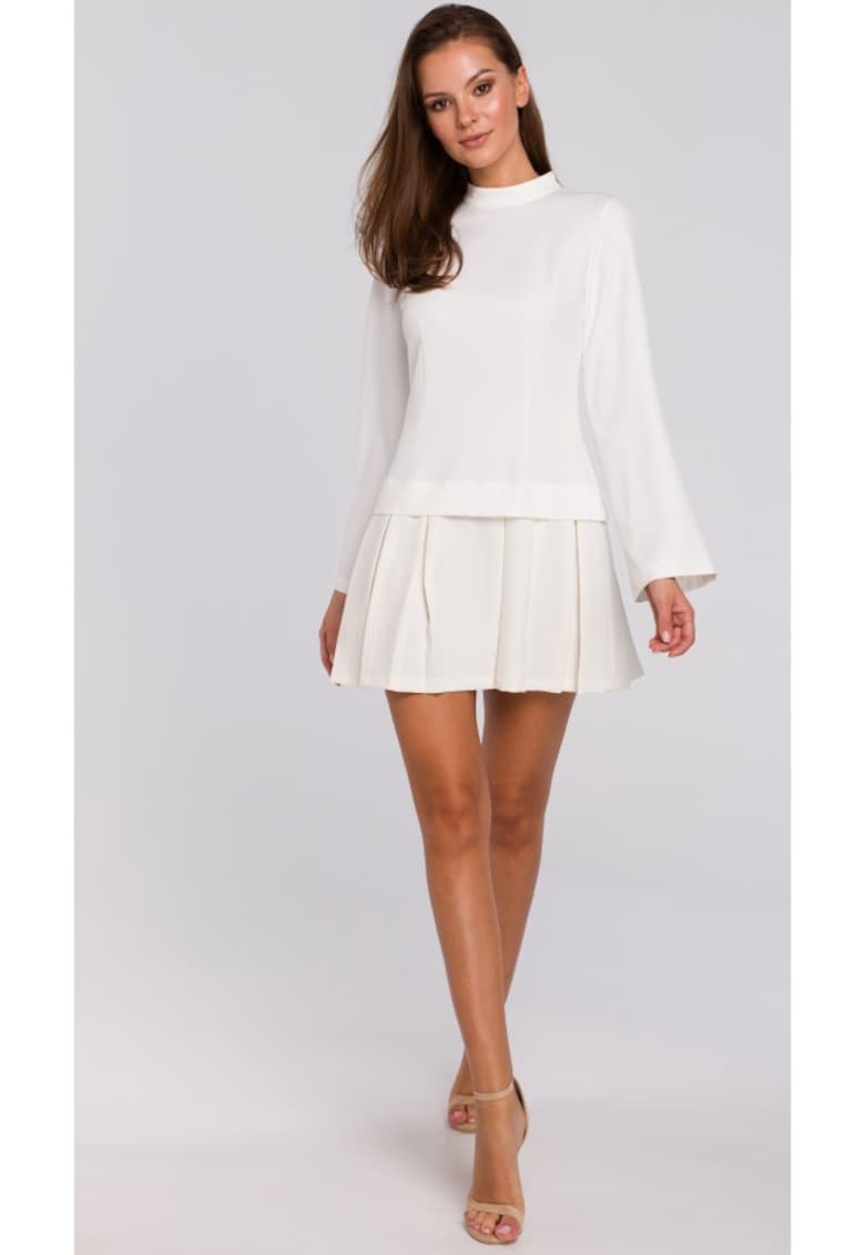 Rochie Poliester/Elastana`s - Alb