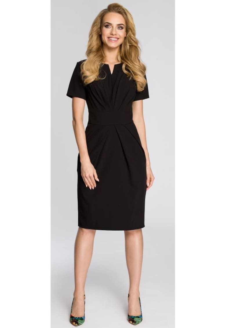 Rochie cu decolteu drapat pentru femei