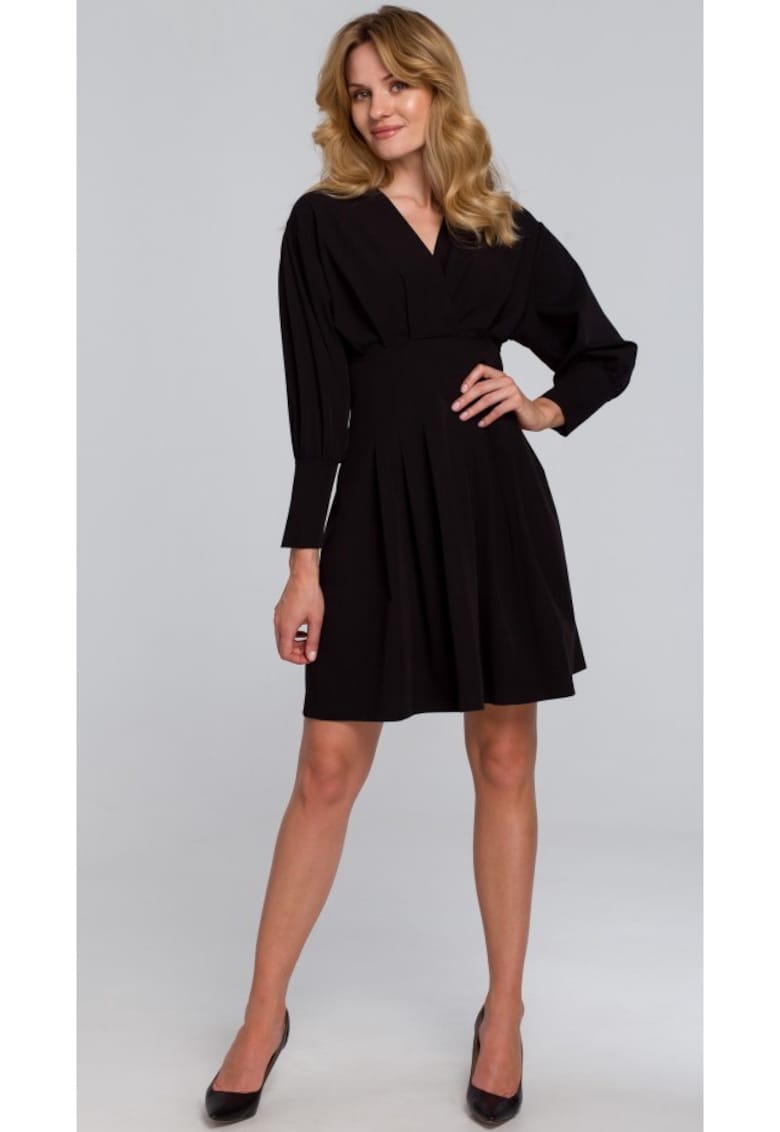 Rochie kimono - Poliester - Rosu