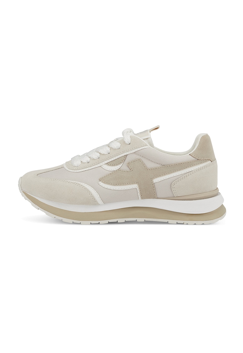 Pantofi sport cu insertii de piele