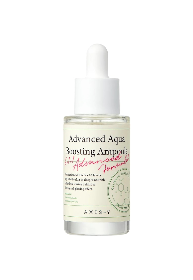 Ser pentru fata Advanced Aqua Boosting Ampoule intens hidratant cu acid hialuronic 30ml