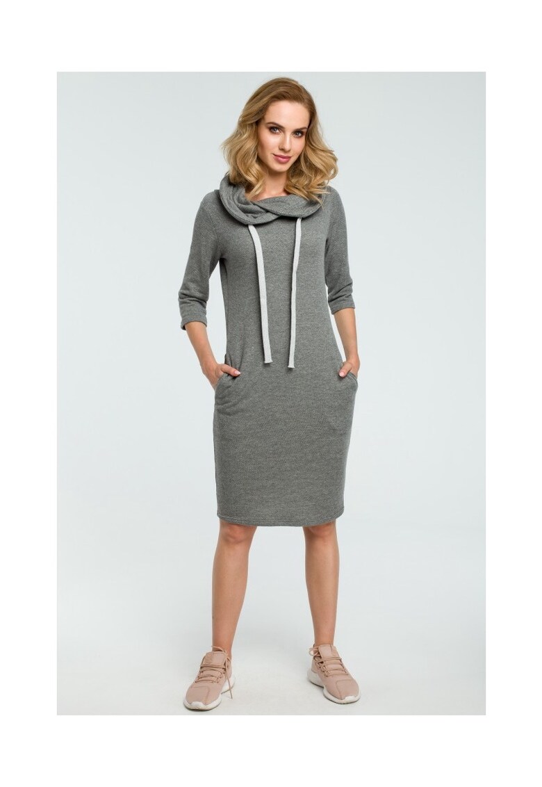 Rochie de trening dreapta cu guler