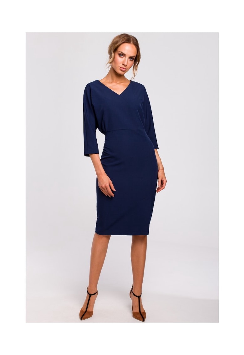 Rochie de dama Poliester - Elastan - Albastru