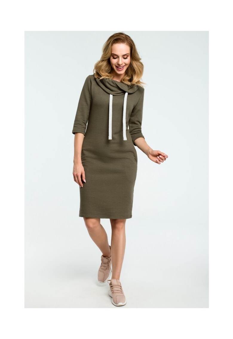 Rochie de trening dreapta cu guler