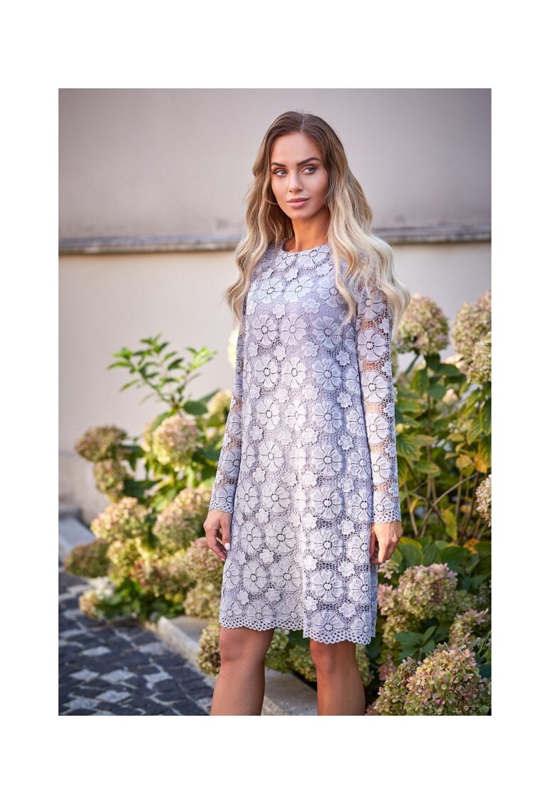 Rochie trapez din dantela