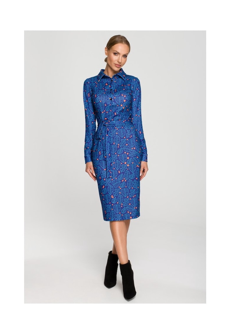 Rochie de dama Cu maneca - Poliester - Elastan - Multicolor2