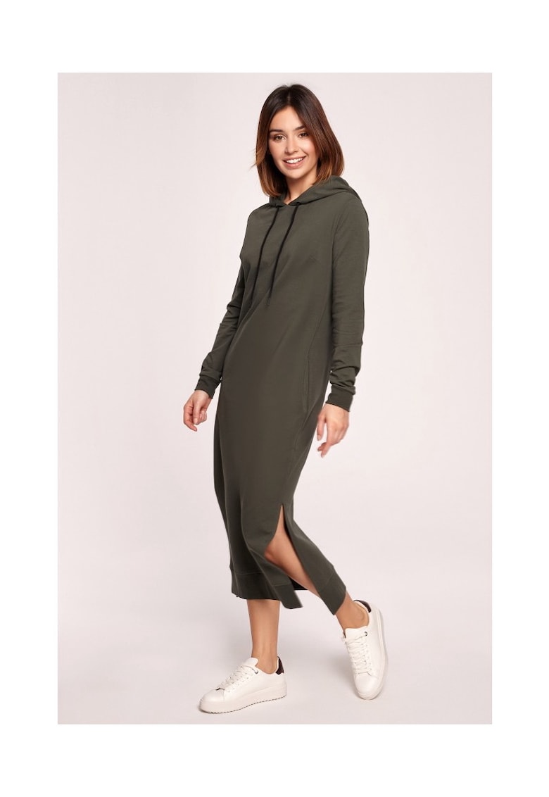 Rochii Bumbac/Elastan Kaki - Verde