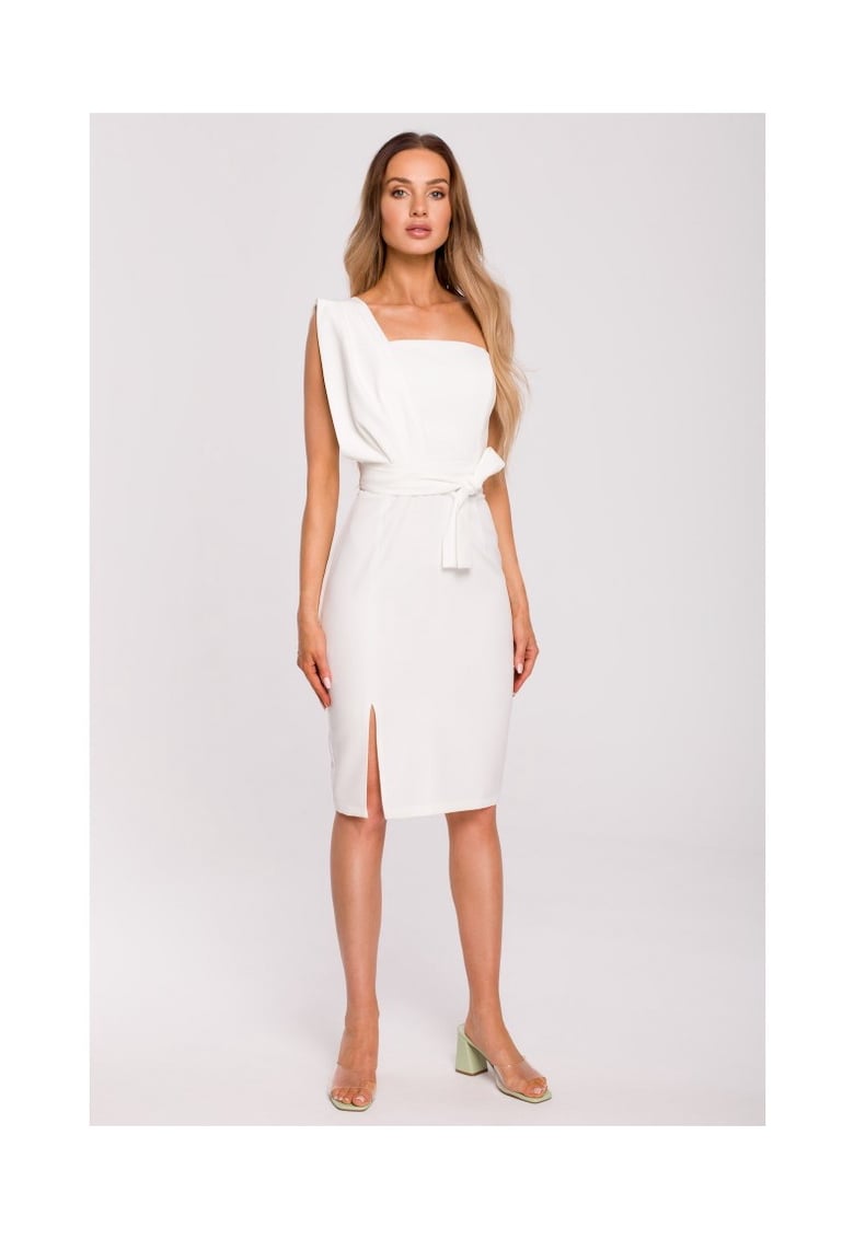 Rochie eleganta - Poliester - Ecru Rochie eleganta - Poliester - Ecru