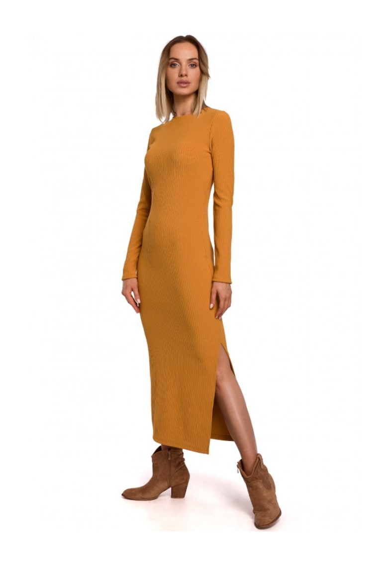 Rochie  Poliester / Elastan - Galben