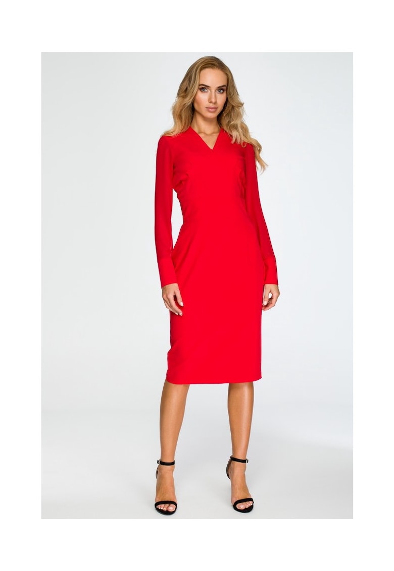 Rochie cu sifon - Poliester/Vascoza