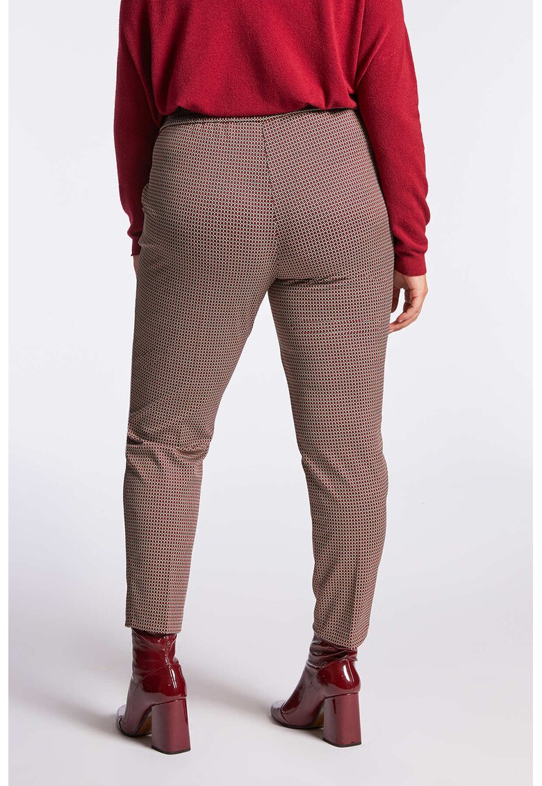 Pantaloni Gamba Larga FIORELLA RUBINO - Jersey Morbido Con Coulisse Per Curvy - Foto 5