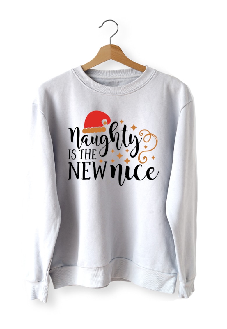 Malfini Bluza Craciun Femei Naughty Is The New Nice2