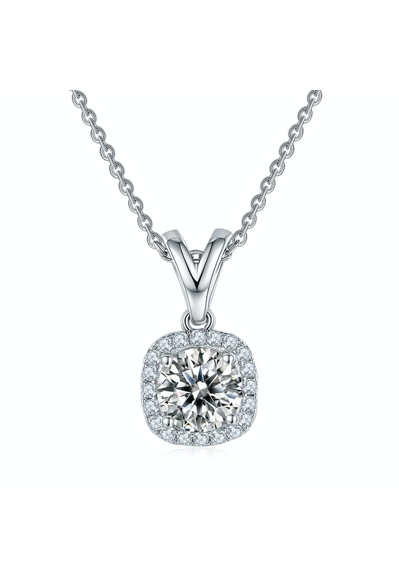 Colier Diamant Moissanite 1ct - Argint 925