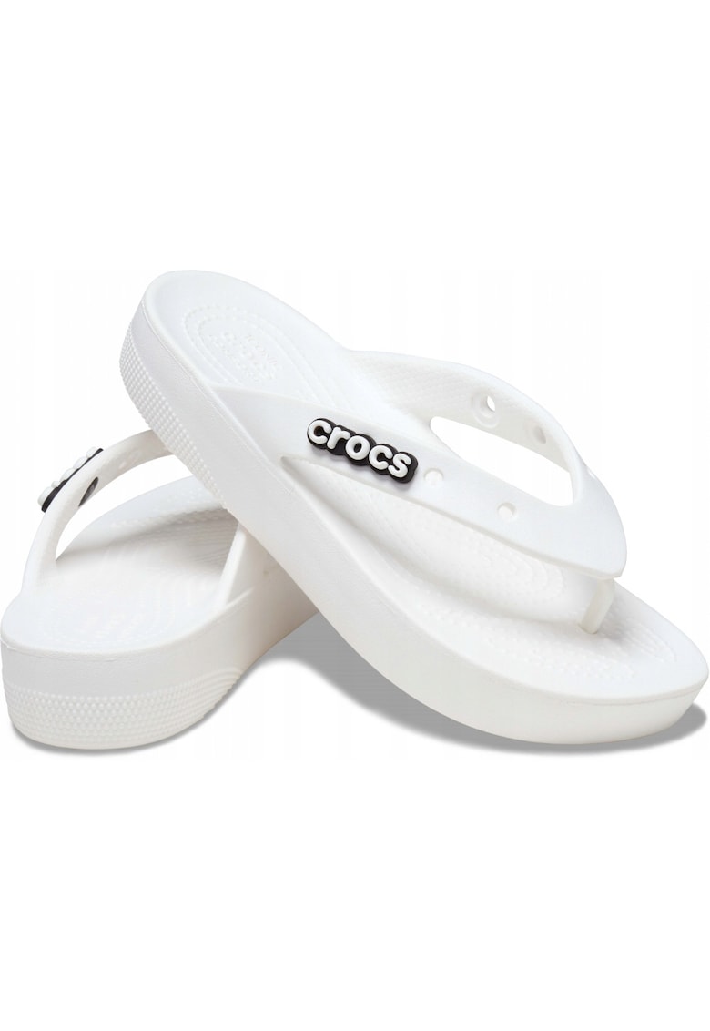 Papuci flip-flop uni - Alb