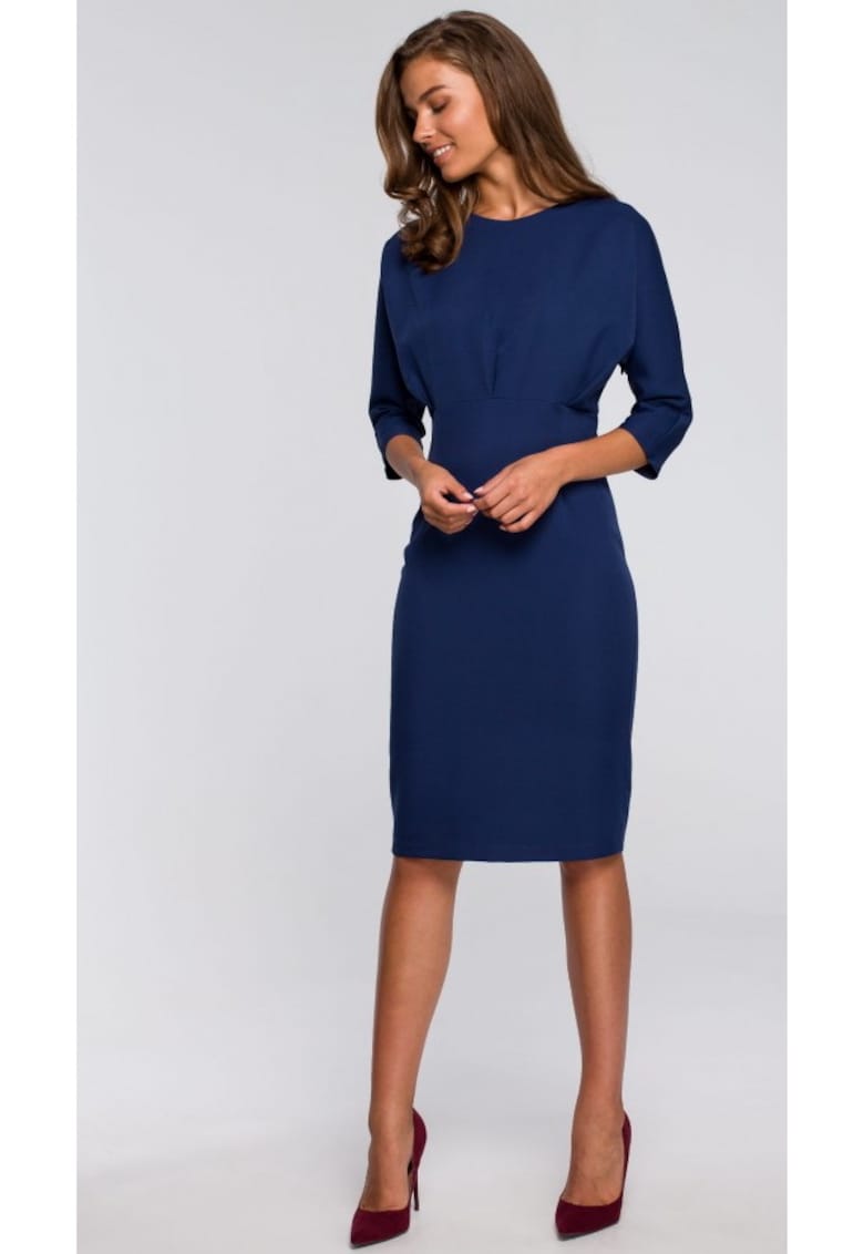 Rochie casual - Style Poliester - Negru