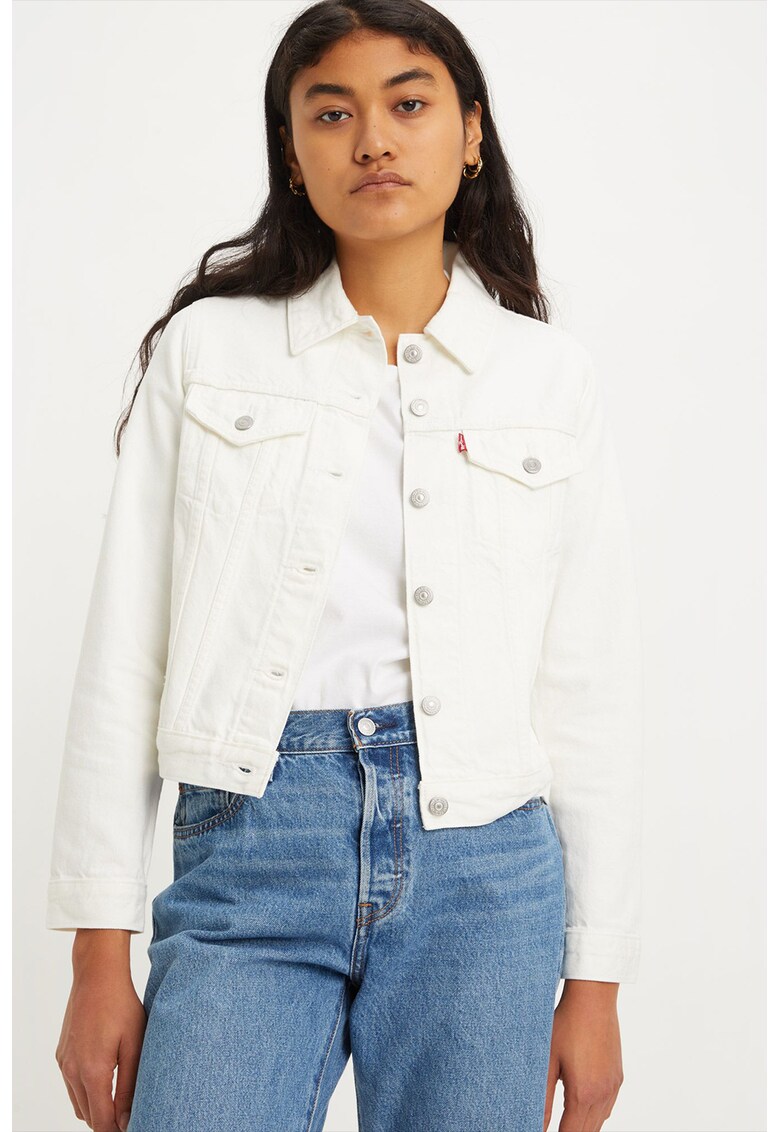 Levis Яке от деним с джобове отпред за Жени Levis Яке от деним с джобове отпред за Жени