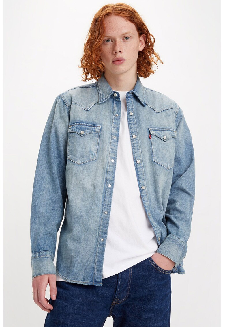 Levis Риза Barstow от деним с джобове за Мъже Levis Риза Barstow от деним с джобове за Мъже