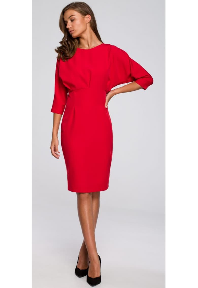 Rochie casual - Style Poliester - Negru